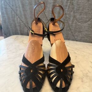 Elegant Black Strappy Women's Sandals